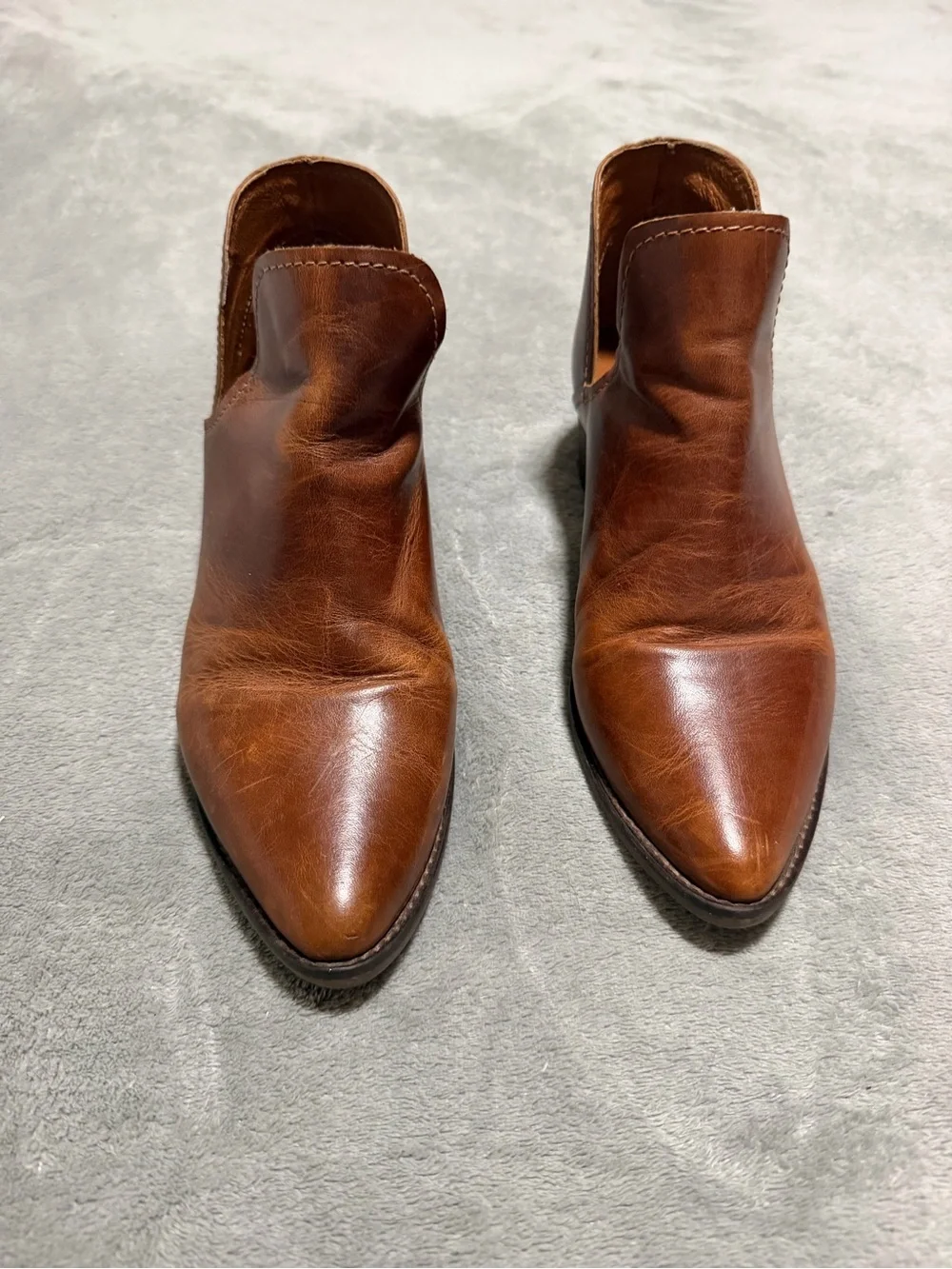 Steve Madden Men's Tan Brown Leather Chukka Boots
